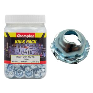 SELF CUT NUTS 3/16"