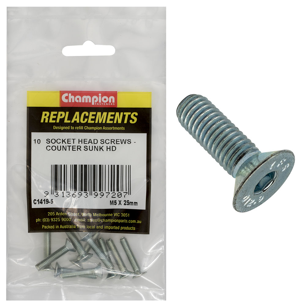 thumbnail image 2 of Dress Up Bolts M5 X 0.8 X 25mm Titanium Socket Head Bolt – Single 2 of 3