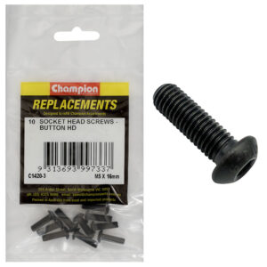 SOCKET HEAD CAP SCREWS-BUTTON HEAD-M5 x 16mm