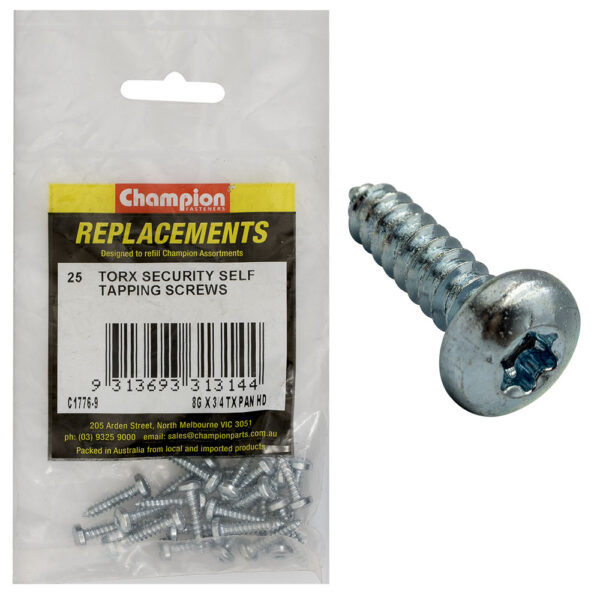 SELF TAPP-SCREWS-PAN-TORX (TX)-4.2 x 19mm-Z/P