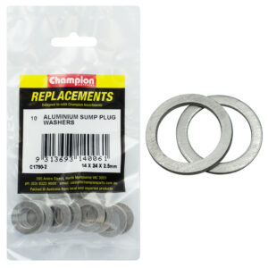 WASHERS-FLAT-ALUMINIUM-M14 x 24 x 2.5mm