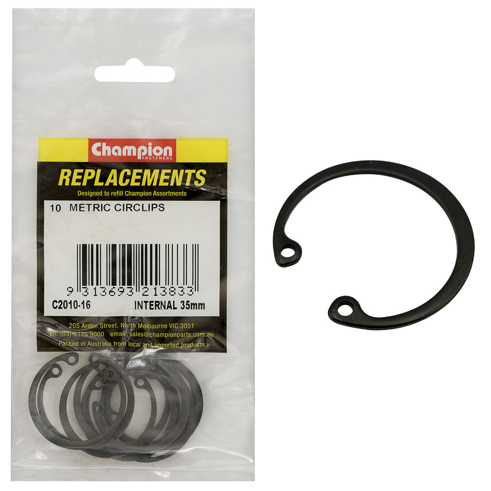 Circlips Externes PHasz - 20 Pièces Acier Inox 304, Tailles 35 à 40 Mm, Pour Arbre, Roulements, Fixation