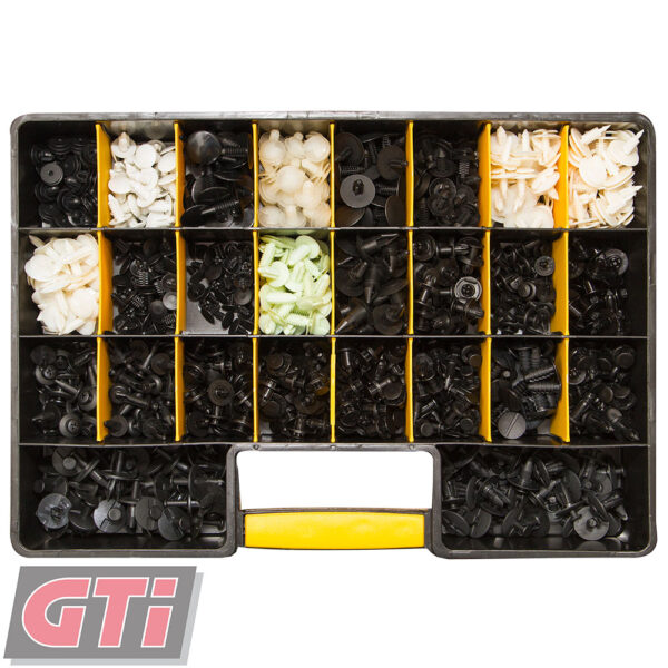GTI - TRIM CLIP ASSORTMENT - 800 PCE