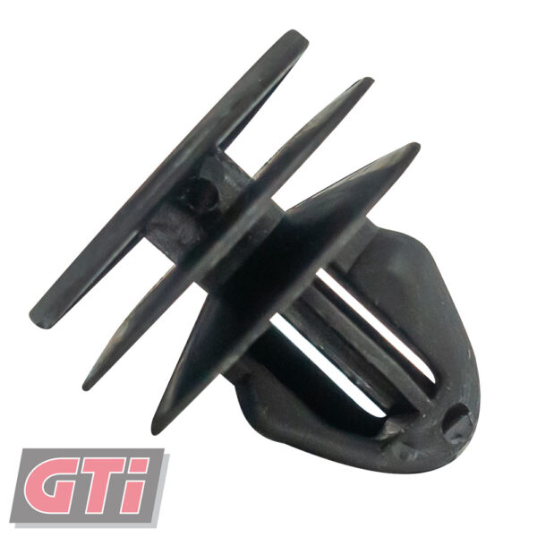 TRIM CLIPS-COL: Black-HEAD: 16.5x10mm-HOLE: 8.5mm
