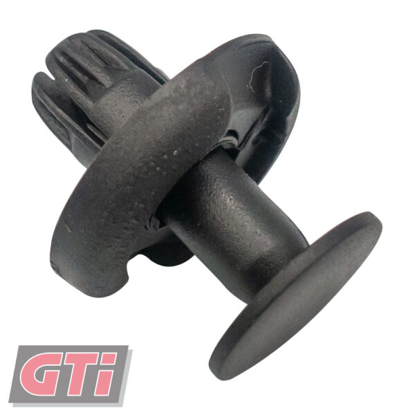 PUSH RIVETS-COL: Matte Black-HEAD: 19.6x14.8mm-HOLE: 8mm