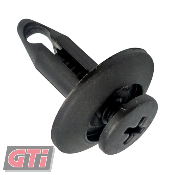 SCRIVETS-COL: Matte Black-HEAD: 17.7x20.8mm-HOLE: 6.5mm