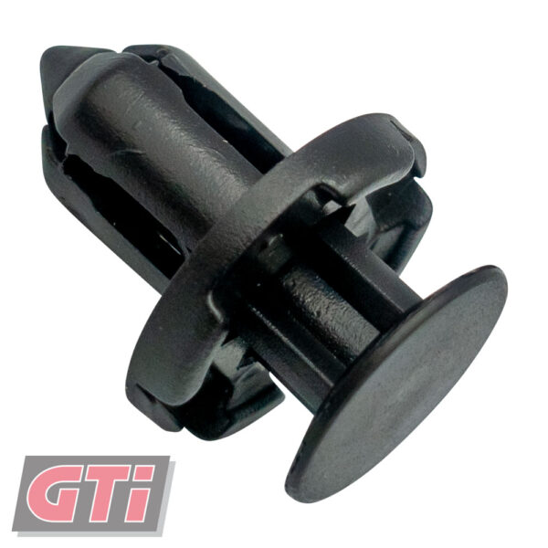 PUSH RIVETS-COL: Matte Black-HEAD: 17.9x24.8mm-HOLE: 9.5mm