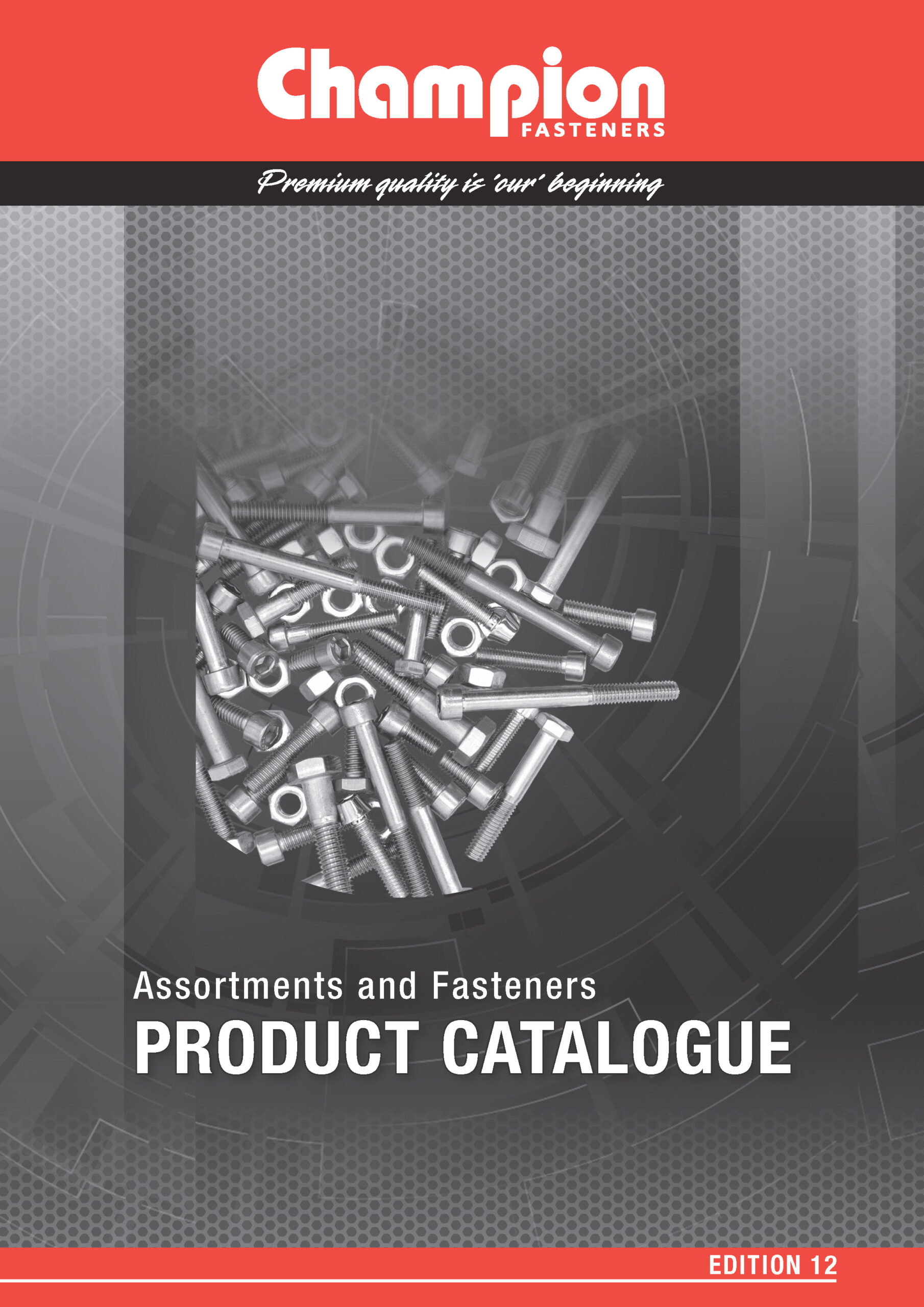 Champion Fasteners Complete Product Catalogue 2012 Cover