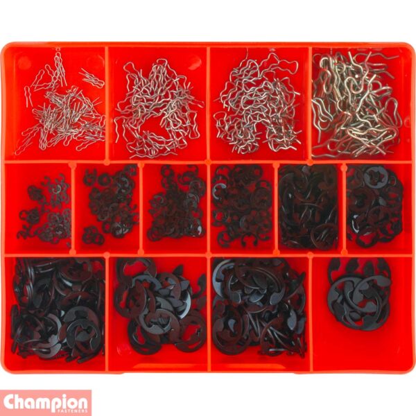 E Clip & Retainer Spring Assortment - Image 2