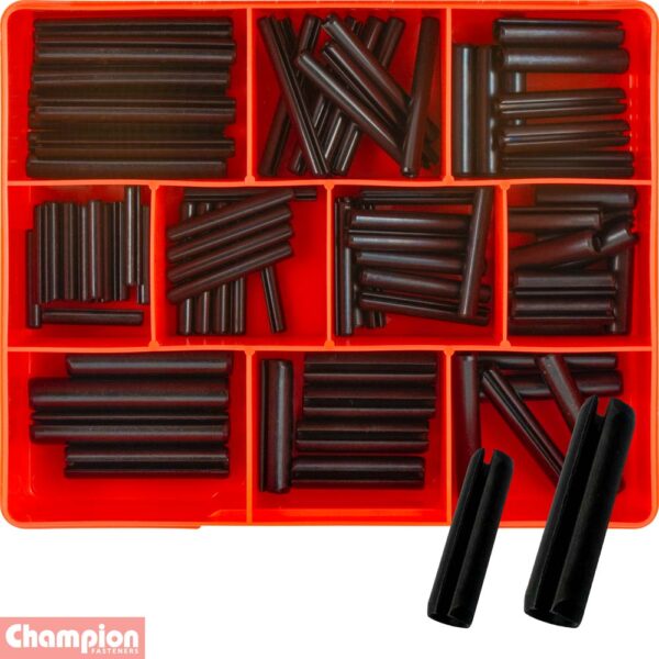 Large Metric Roll Pins Assortment