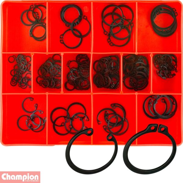 Metric Internal & External Circlips Assortment