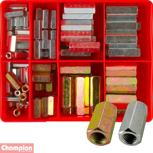 Metric/UNC Coupling Nuts Assortment