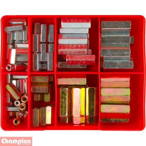Metric/UNC Coupling Nuts Assortment - Image 2