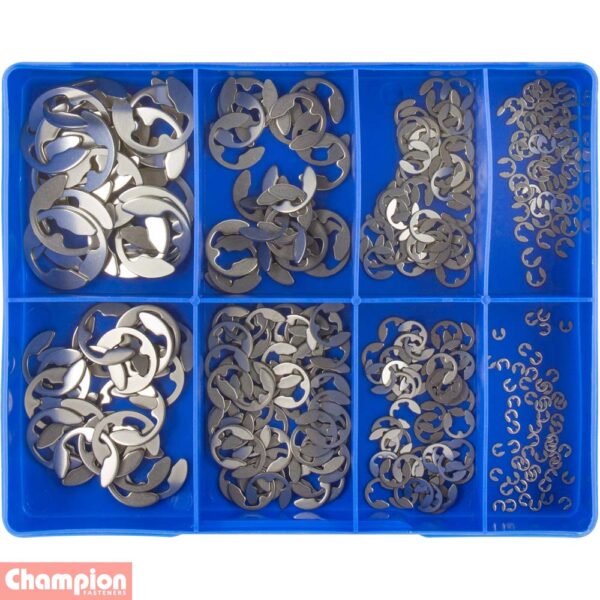 S/Steel Metric E-Clip Assortment - Image 2