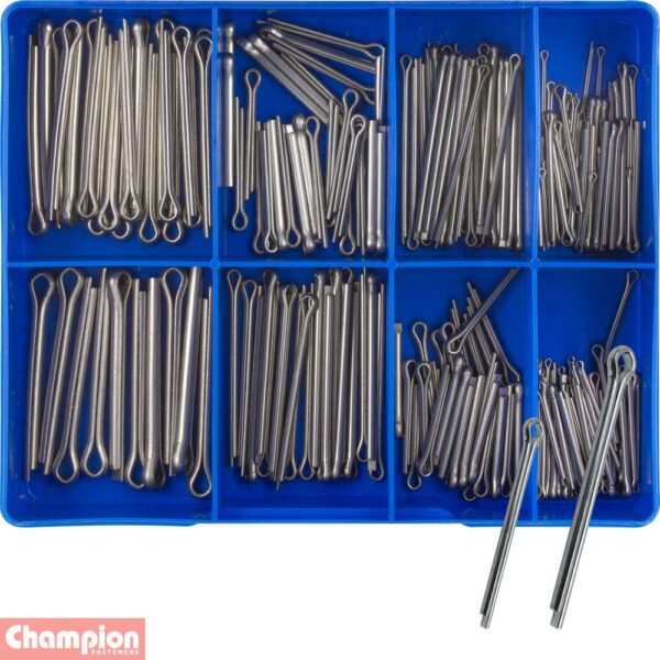 S/Steel Metric Split (Cotter) Pins Assortment