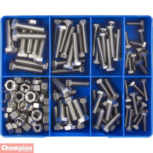 S/Steel Imperial UNC Hex Set Screw Assortment - Image 2
