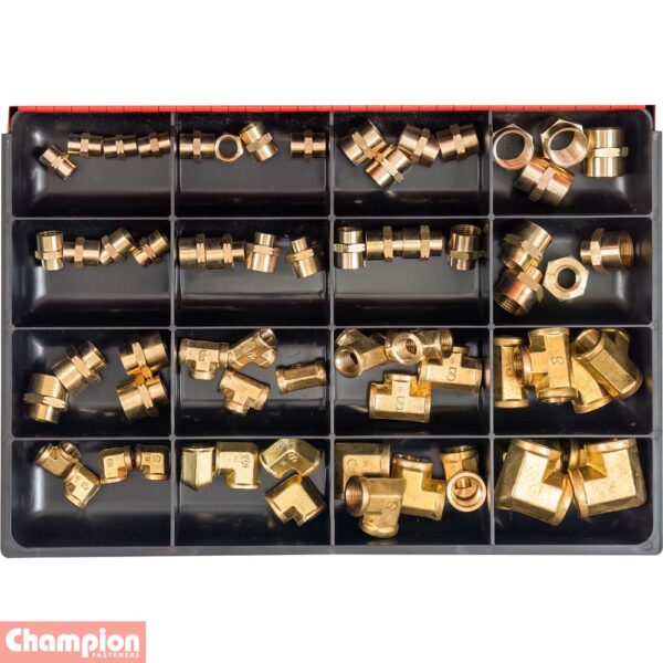 Brass Female Hex Joiners - Image 2