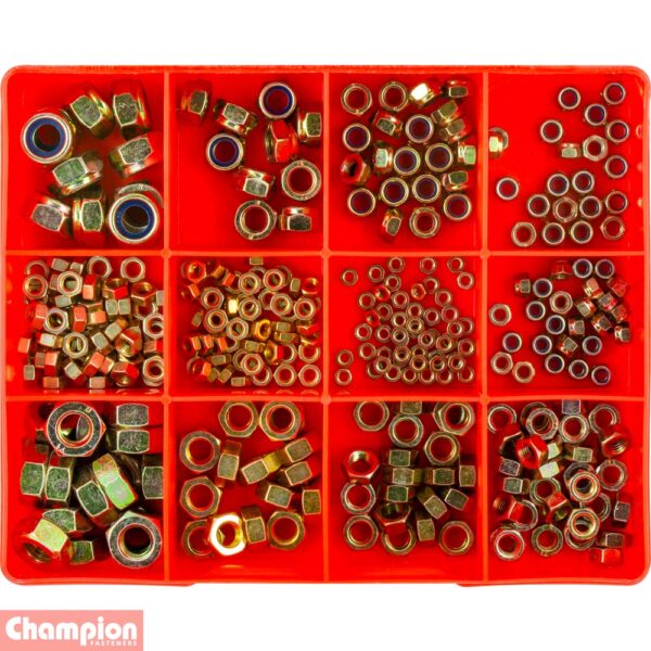 Metric Plain & Self-Locking Nuts Assortment - Image 2