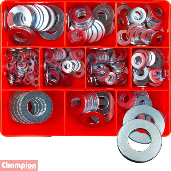 Flat Steel Washer Assortment