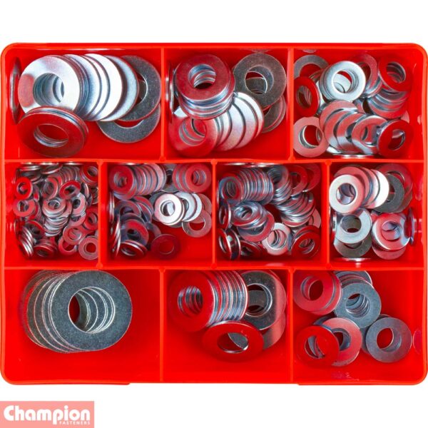 Flat Steel Washer Assortment - Image 2