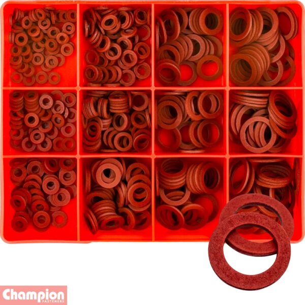 1/16" Fibre Washer Assortment