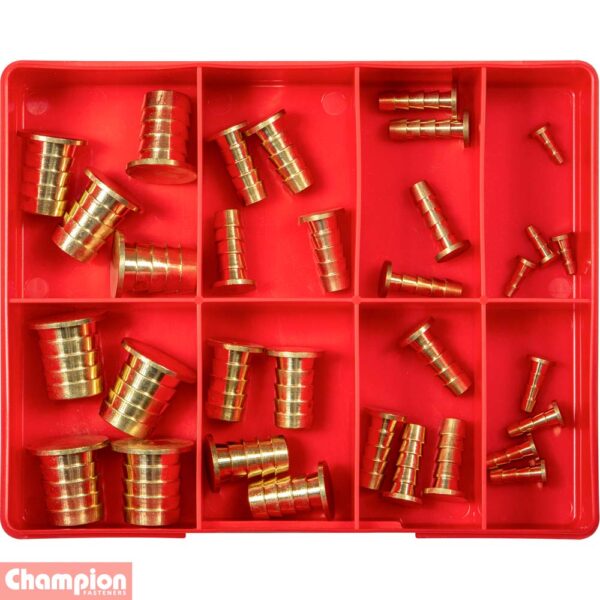 Brass Barbed Hose Plug Assortment - Image 2
