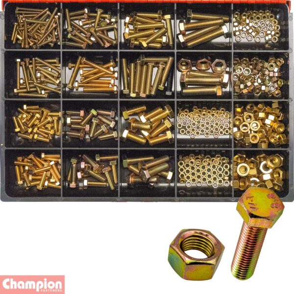 Fine Metric Set Screw & Nut Master Kit
