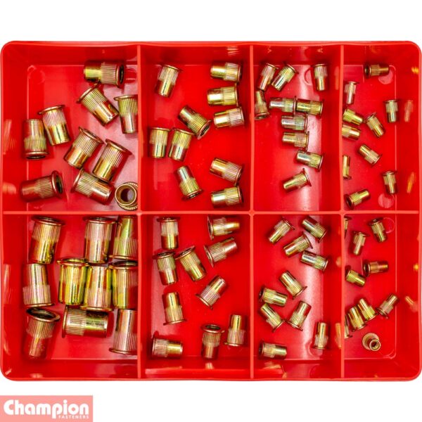 Steel Rivet Nut Insert Assortment - Image 2