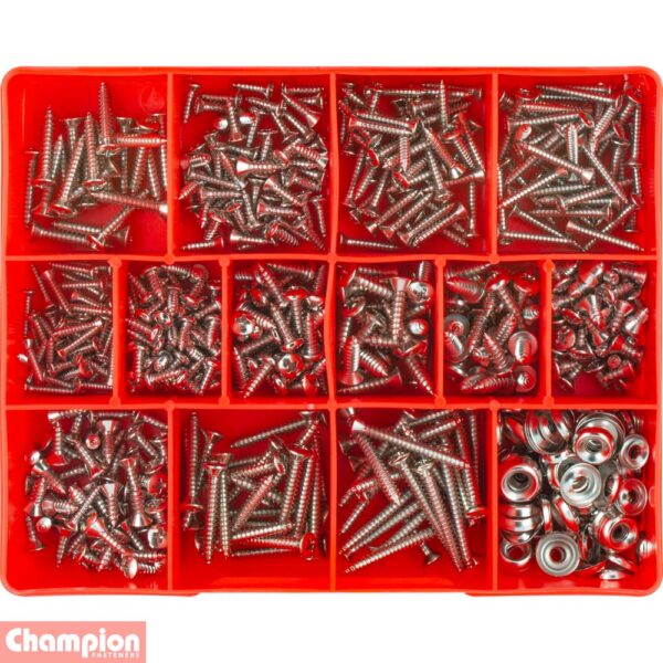 Nickel Self-Tapping Screw Assortment - Image 2