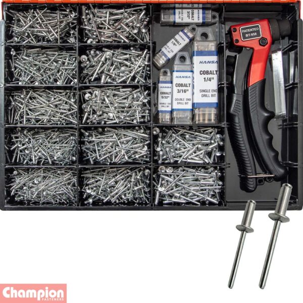 Aluminium Blind Rivet Master Kit